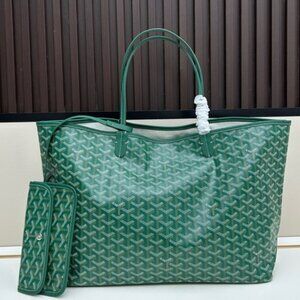 Goyard Emerald Green Tote Bag